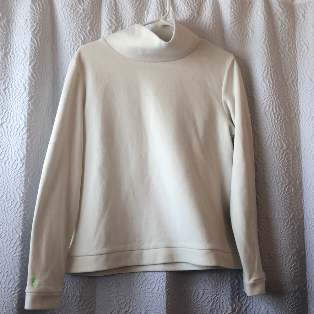 Off white turtleneck(?) top